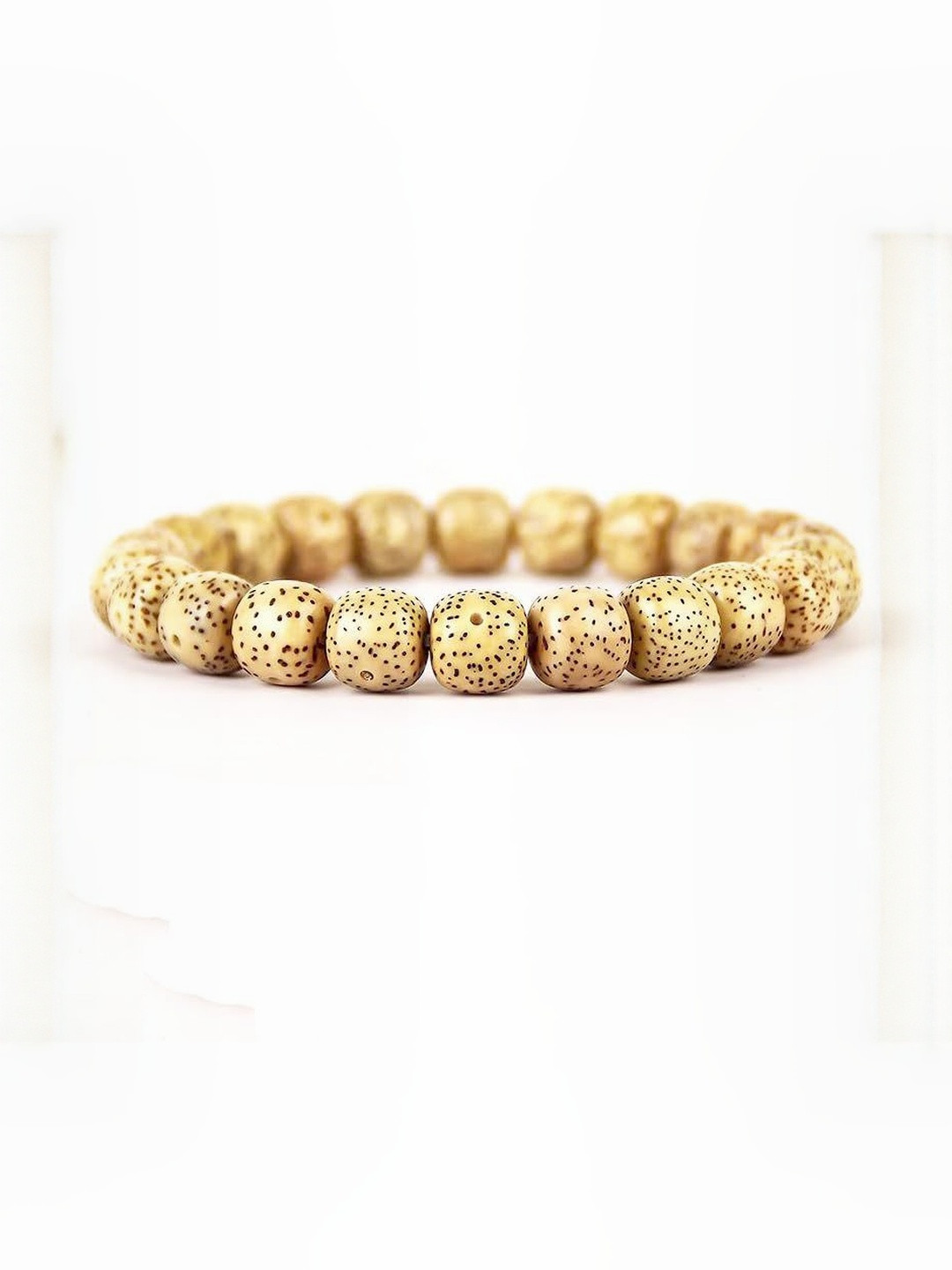 EDMIRIA Unisex Elasticated Tibetan Mala Bodhi Seeds Bracelet