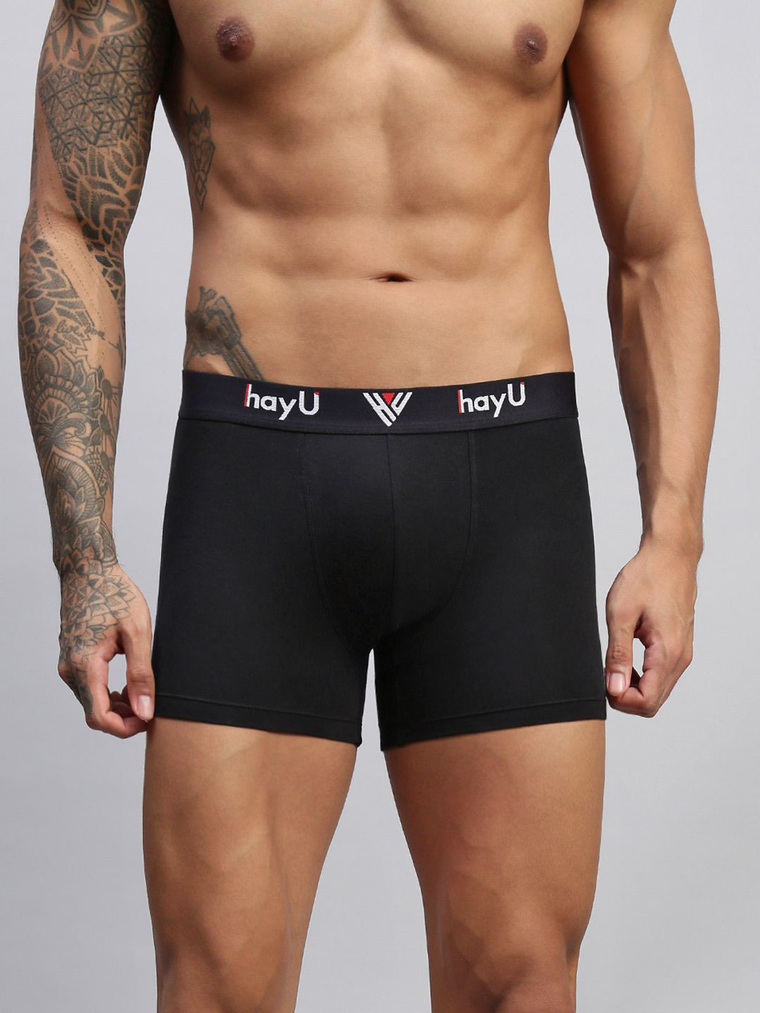 HAYU Low-Rise Short Trunk HUTR_001_BL_1PC