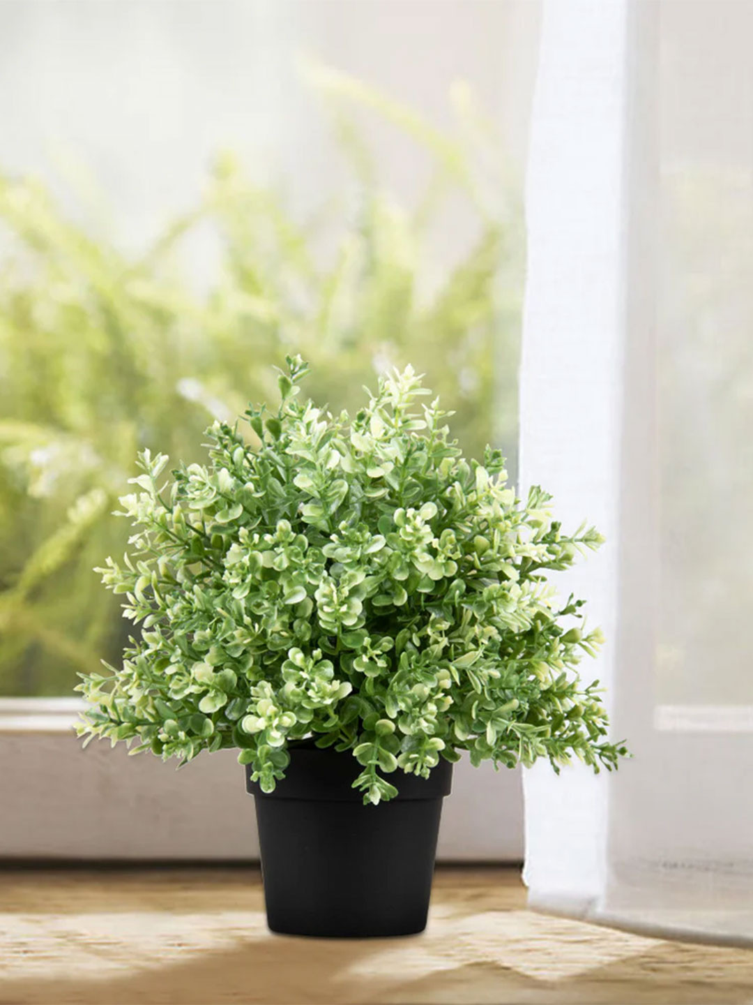 paperi White 2 Pieces Artificial Plant With Pot