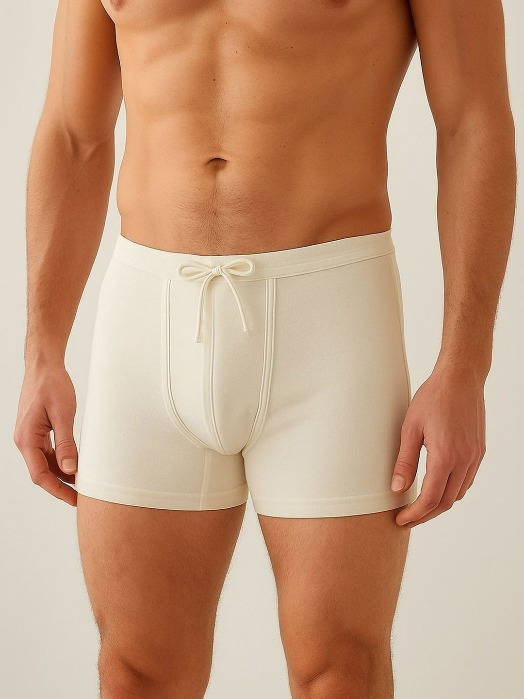 UNDERLOOP Men Pack Of 2 Cotton Long Trunks NADA2CHADDI85