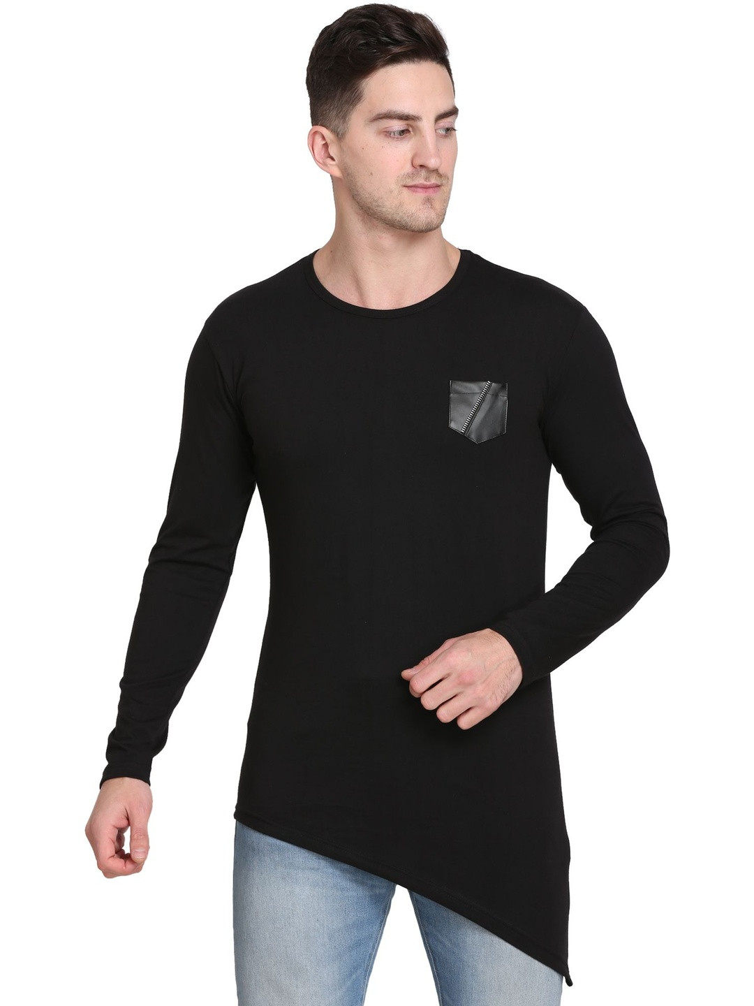 FARICON Men Pockets T-shirt