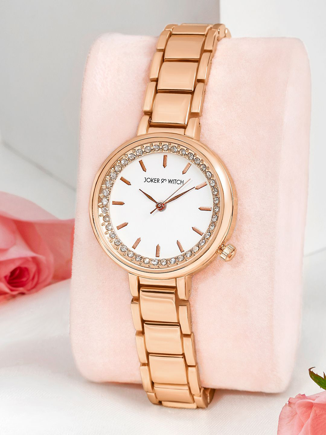 JOKER & WITCH Women Round Watch Gift Set