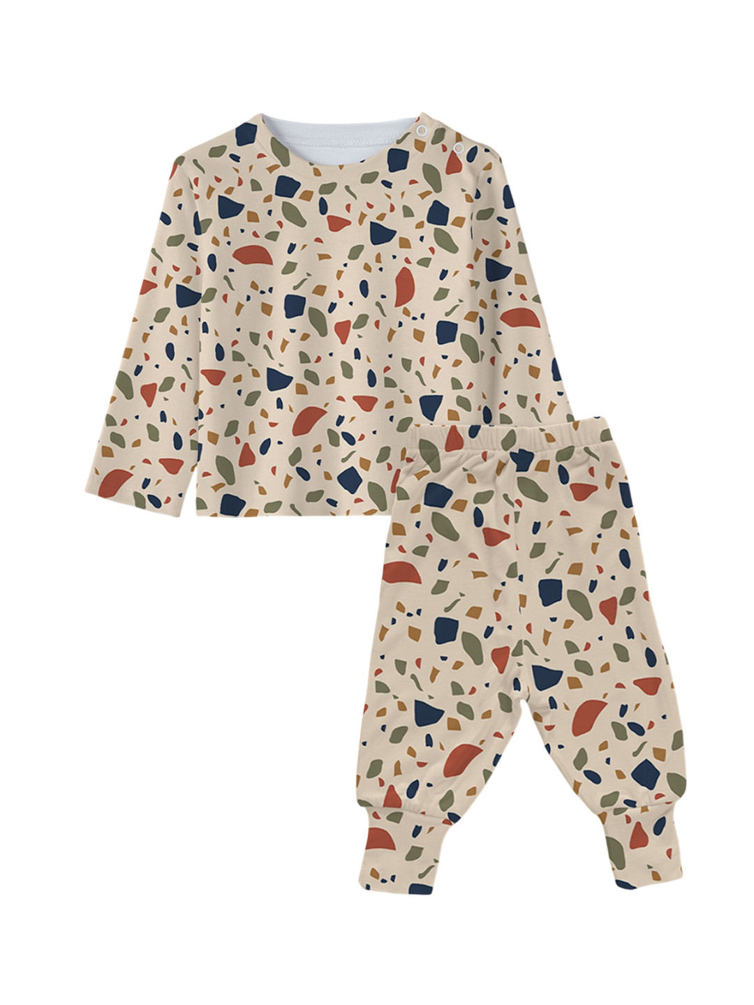cocoon care Unisex Kids Printed T-shirt With Pyjamas
