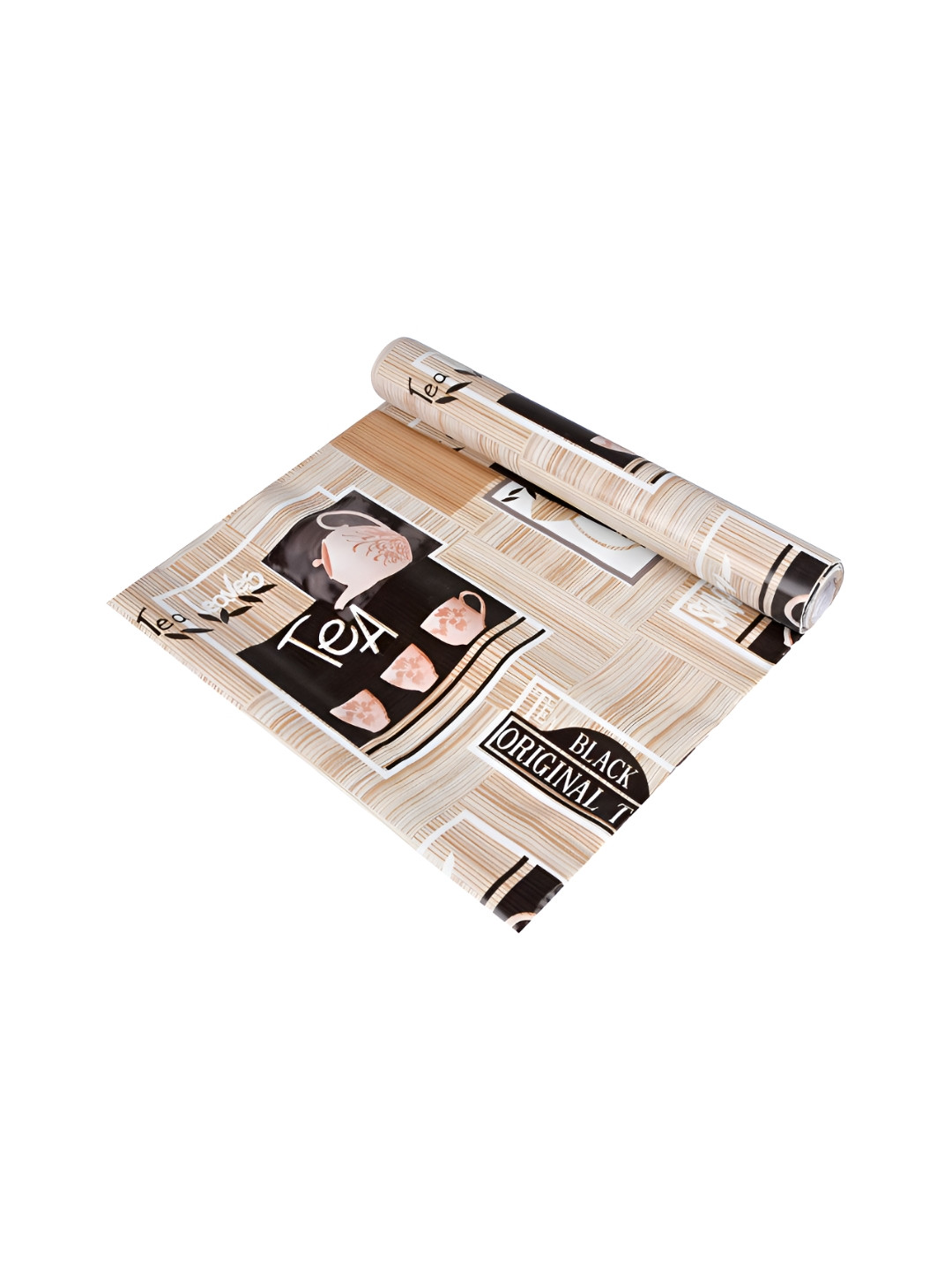 Aura Brown & Black Shelf Liner Organiser