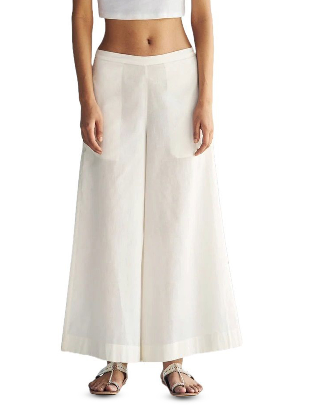 ATARAH Wide Leg Ethnic Palazzos