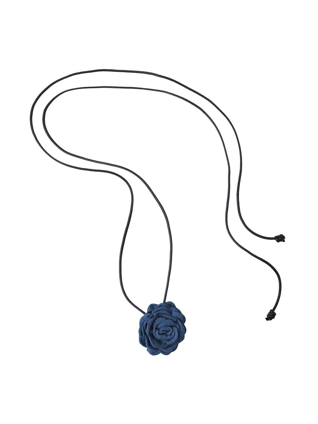 Beau Design Women French Style Denim  Rose Hair Accessory