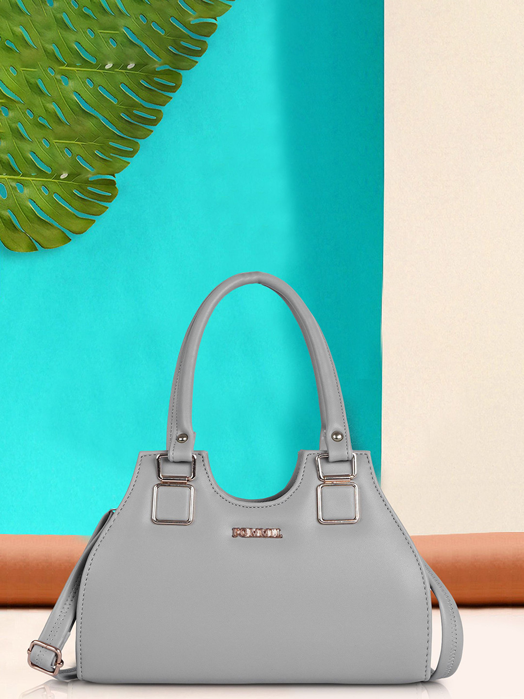 FOMMIL Buckle Details Crossbody Satchel