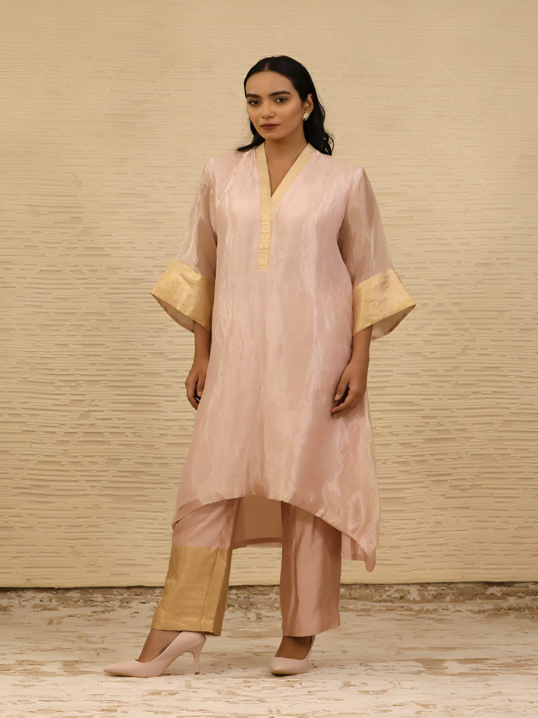 Eeda Women Regular Kurta with Trousers