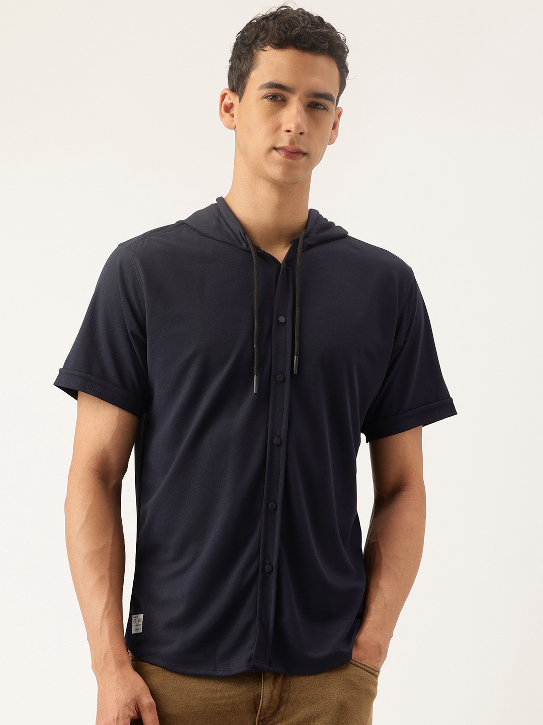 FIFTY TWO Comfort Hooded Casual Shirt