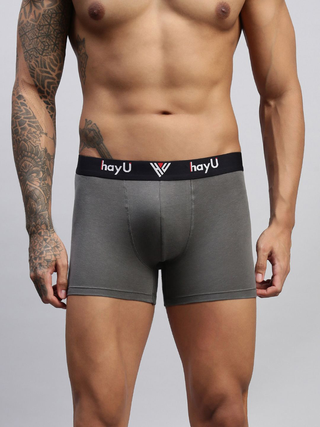 HAYU Men Mid-Rise Short Trunk HUTR_001_GY_1PC