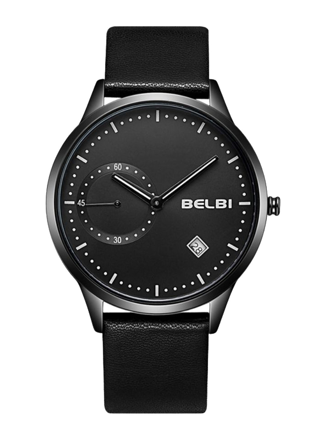 Belbi Men Dial & Leather Straps Analogue Watch BL101_618916673488