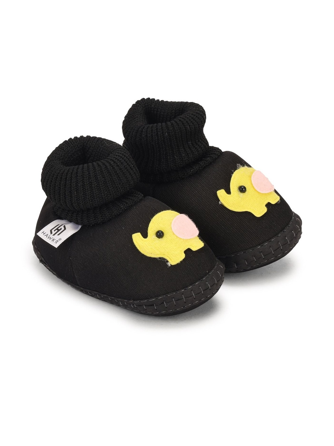 Dhairya Collection Unisex Kids Cotton Goofy Booties
