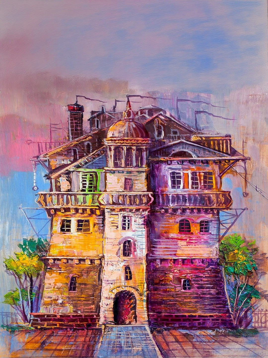 INSTANT WALLPAPER Multicolour Printed Wallpaper