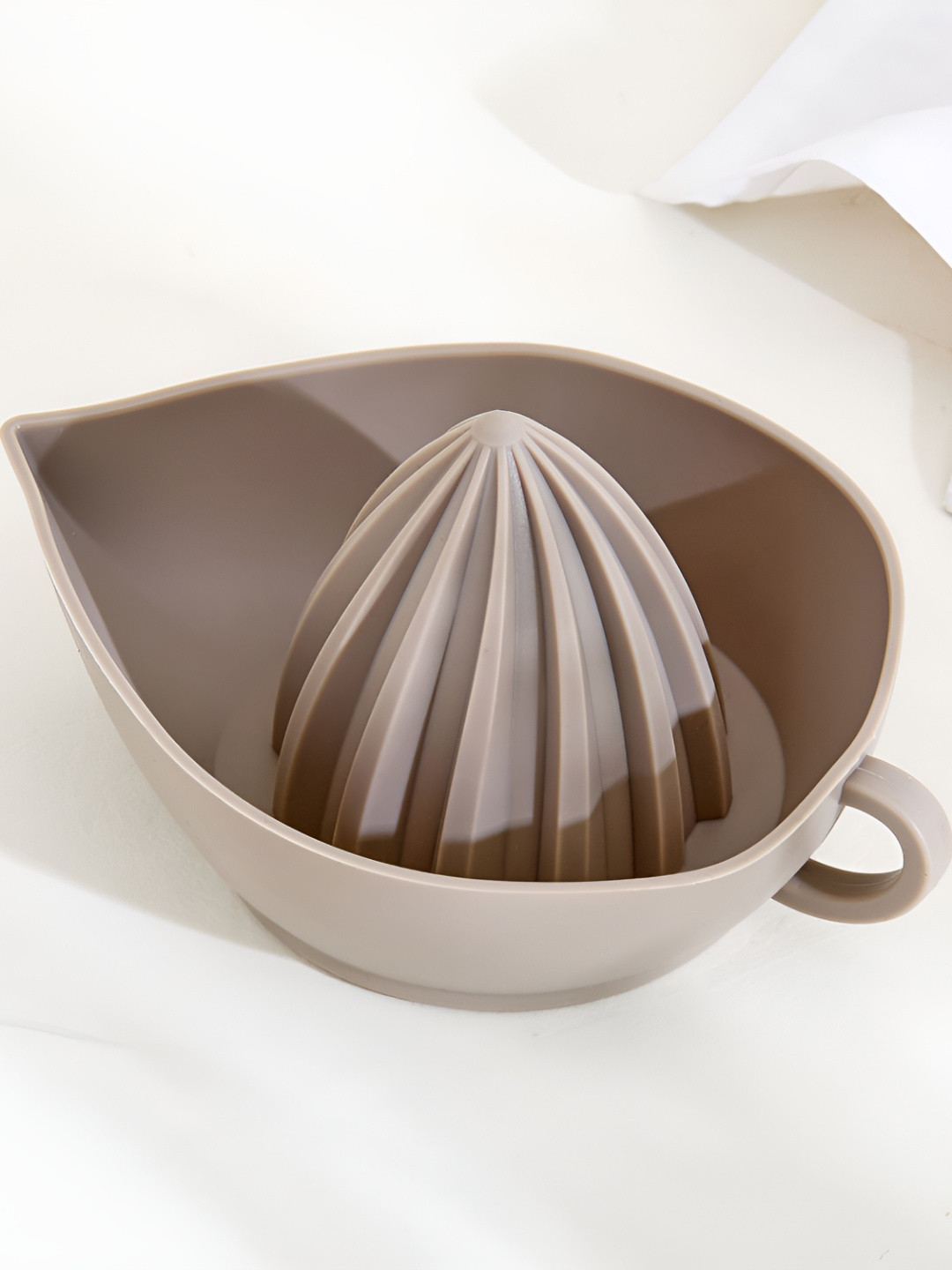 Home Centre Rosemary Brown Springfield Silicone Lemon Juicer