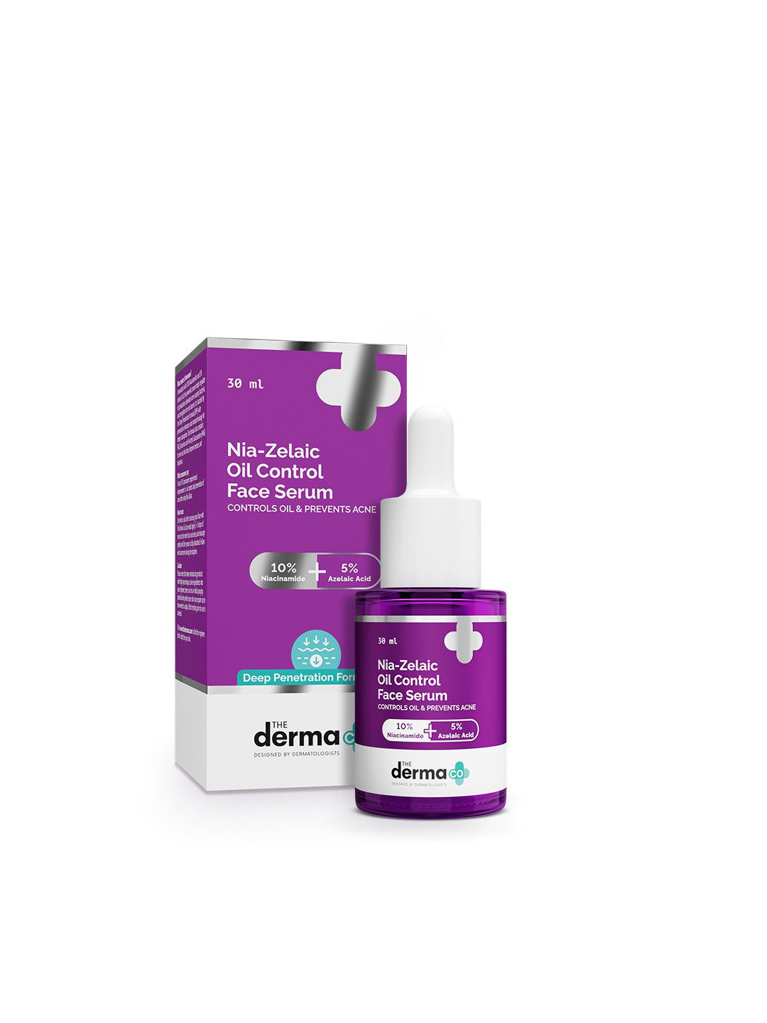The Derma co. Nia-Zelaic Oil Control Face Serum - 30 ml