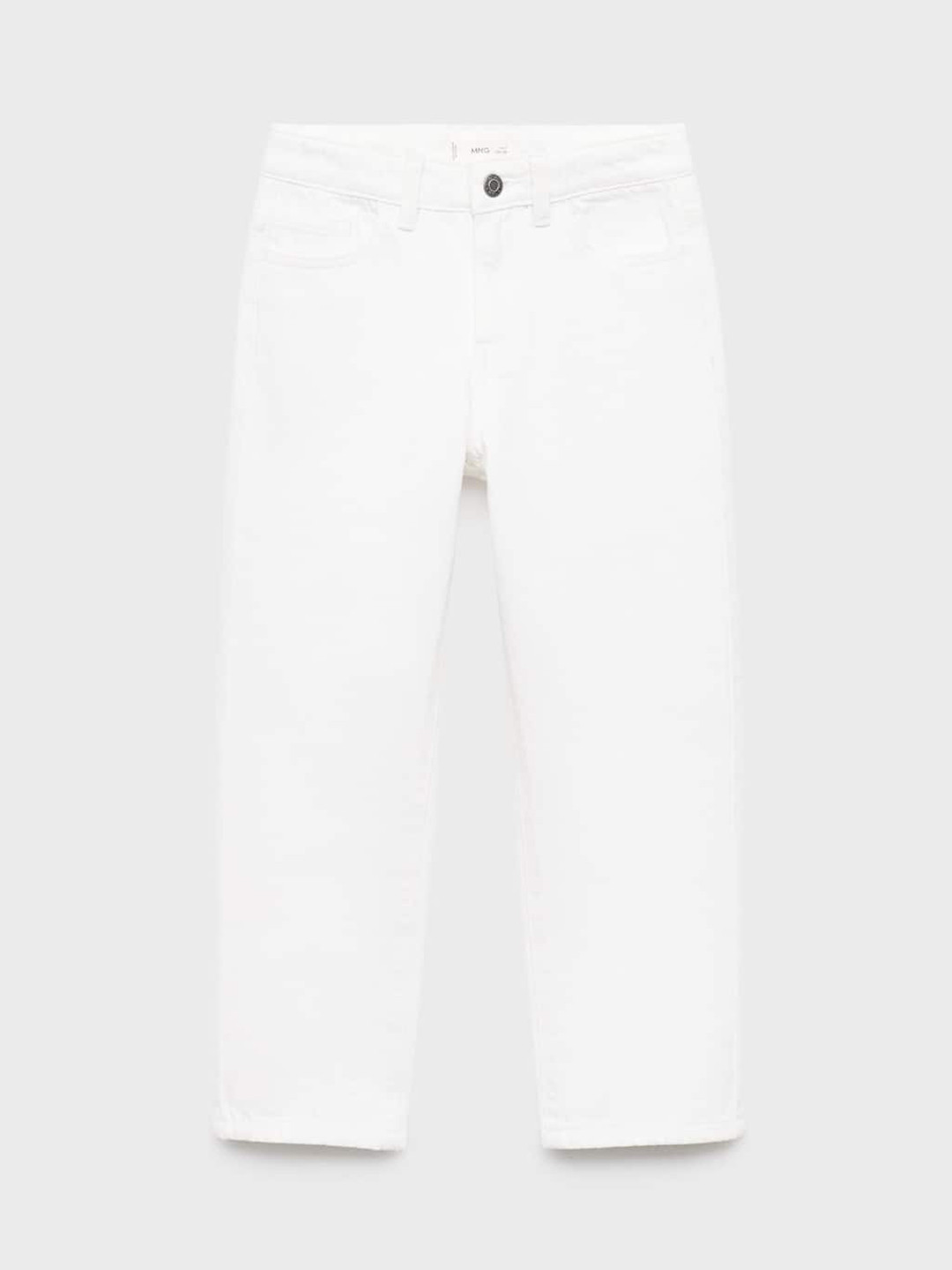 Mango Kids Boys Dad Fit Pure Cotton Jeans