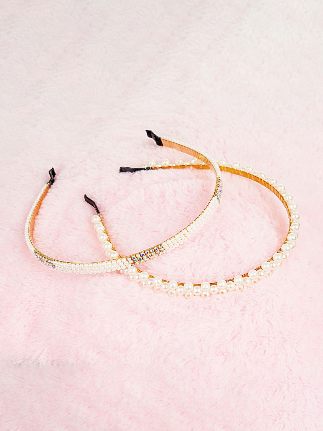 FS Girls Embellished Pearl Applique Hairband