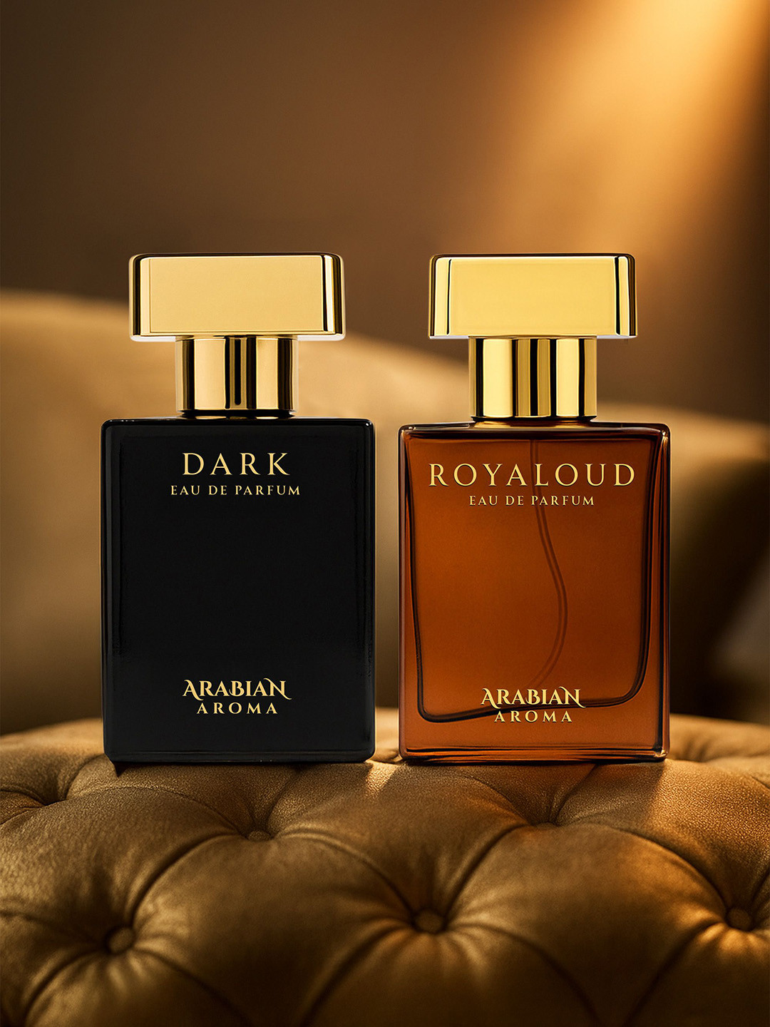 Arabian Aroma Men Set Of 2 Dark & Royal Oud Eau De Parfum - 30 ml Each