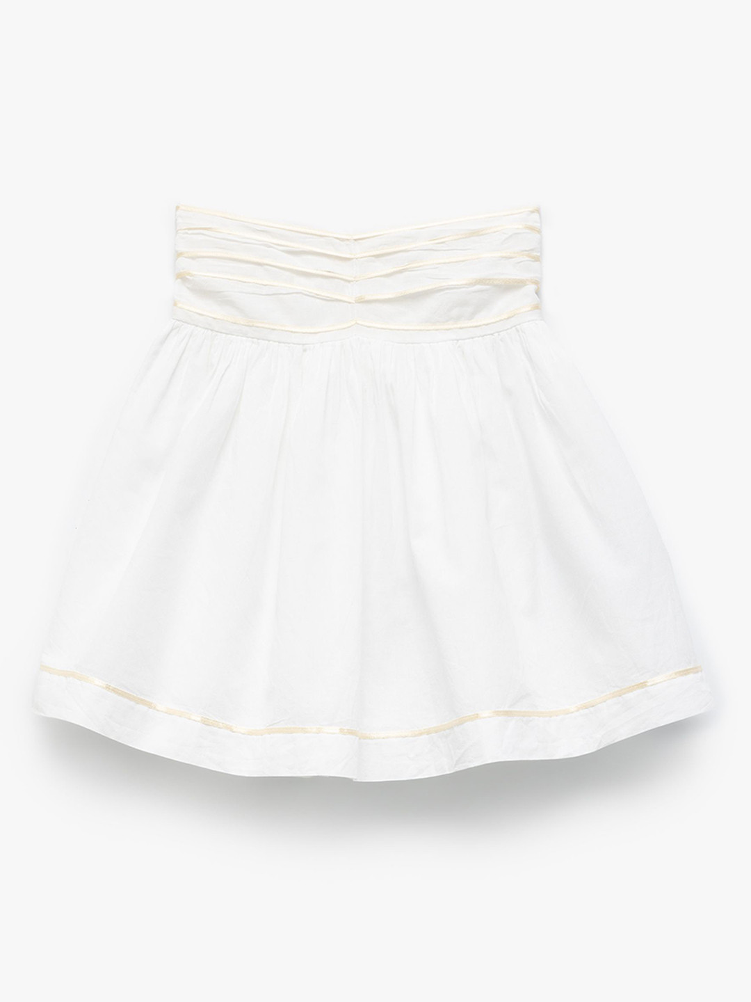 Koton Girls Cut High Rise Skirt