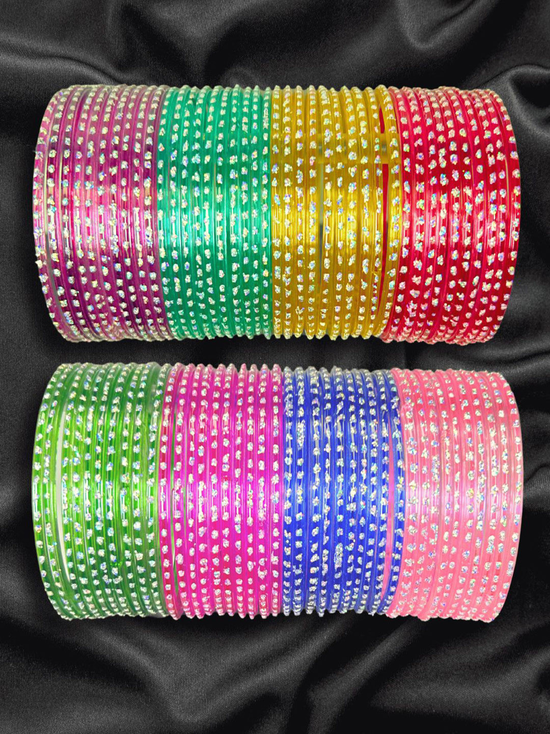 RP BADLAS Set Of 80 Textured Bangles