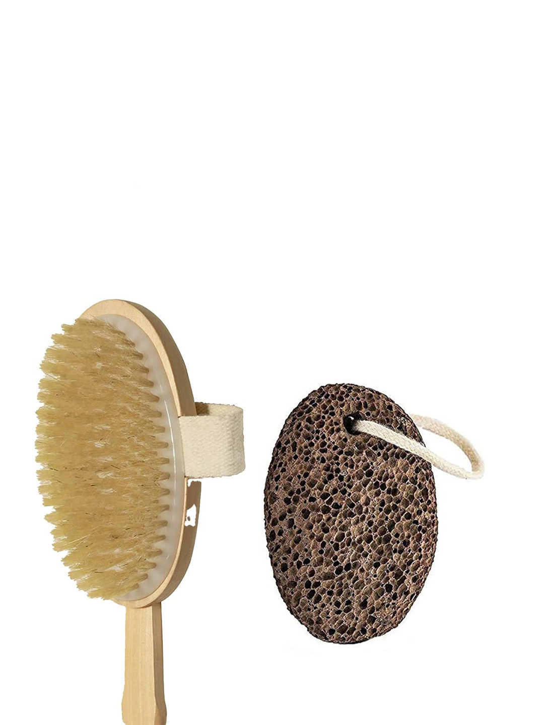 Rustic Rituals Set Of 2 Dry Skin Body Brush & Callus Remover For Feet & Hands