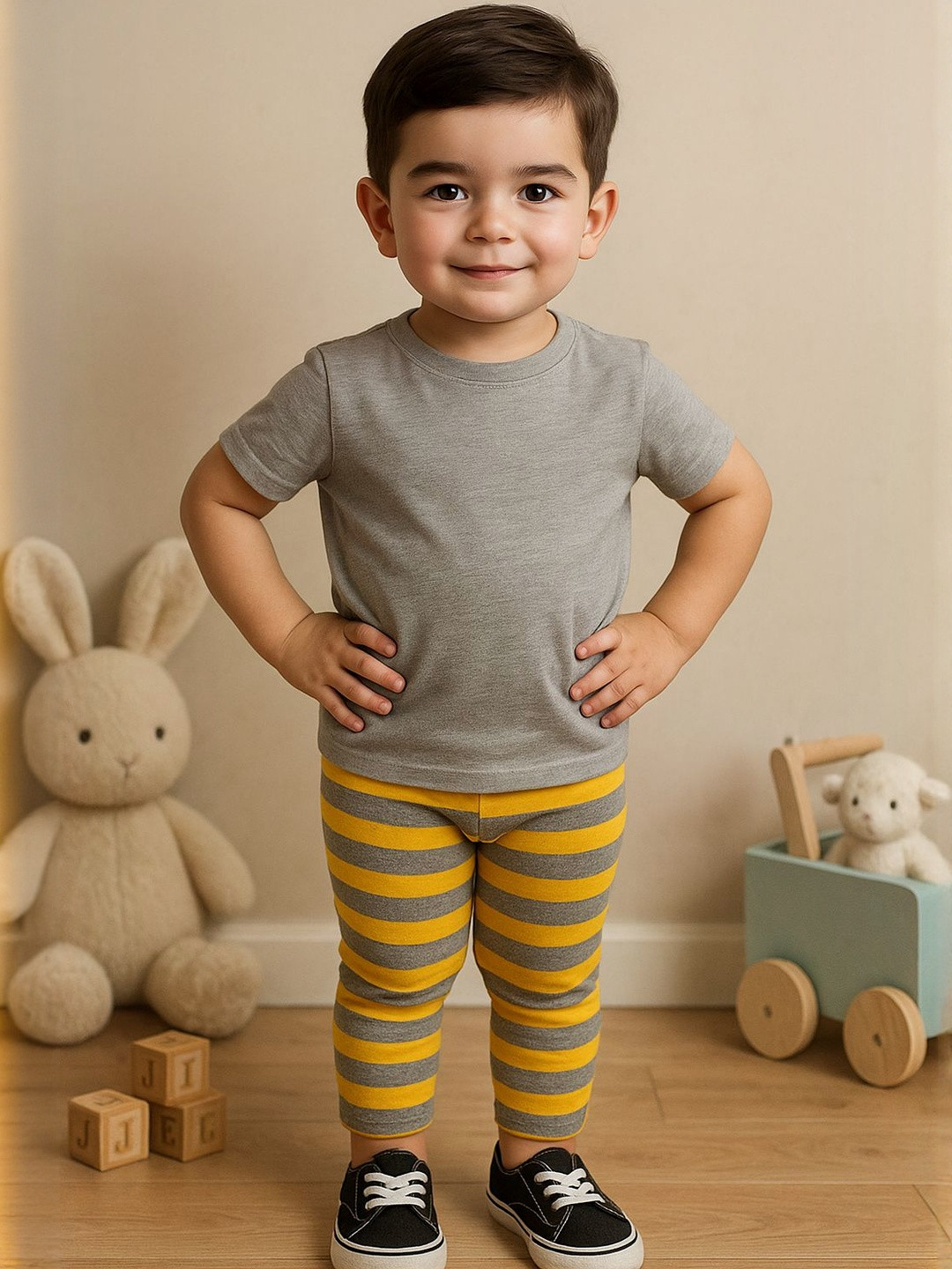 Cortica Boys Cotton Night & Track Pants Pack of 4