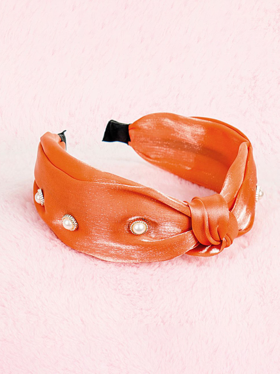 FS Girls Pearl Applique Beaded Hairband