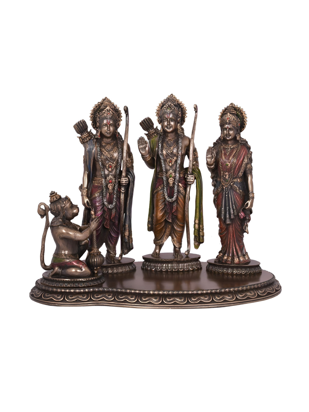 CraftVatika Bronze-Toned Religious Idol Showpiece