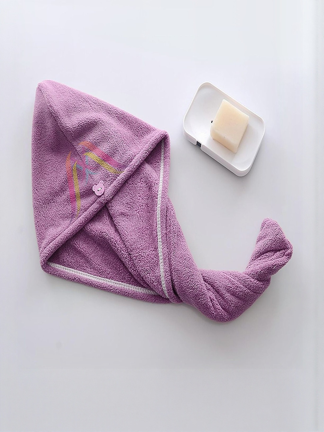 VYAKOM Magenta 500 GSM Super Light  Microfiber Hair Wrap Towel