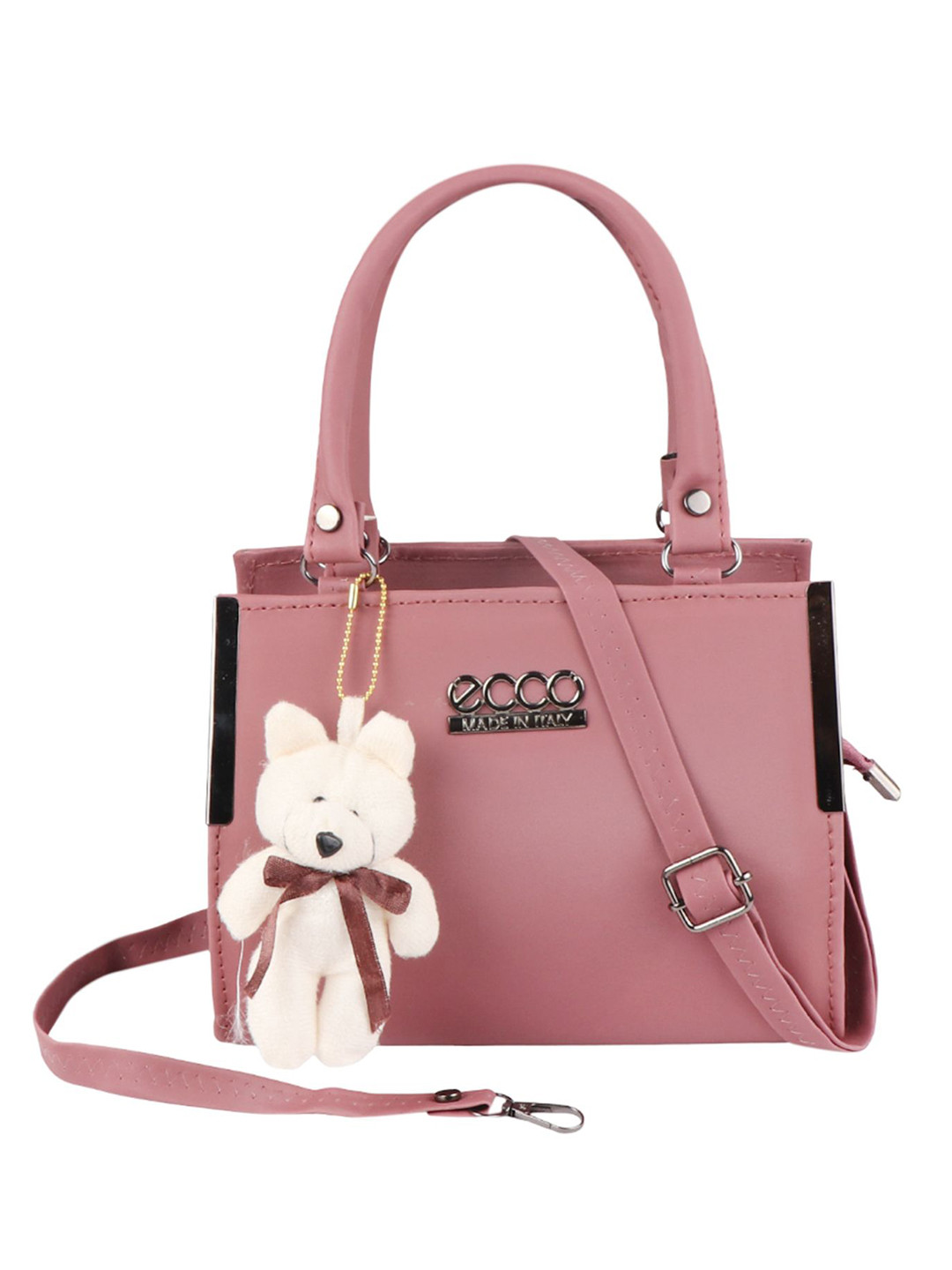 PROGONE ENTERPRISE Structured Shoulder Bag with Applique