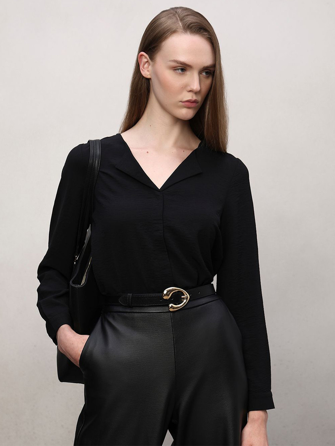 Vero Moda Hope Lapel Collar Regular Fit Casual Shirt