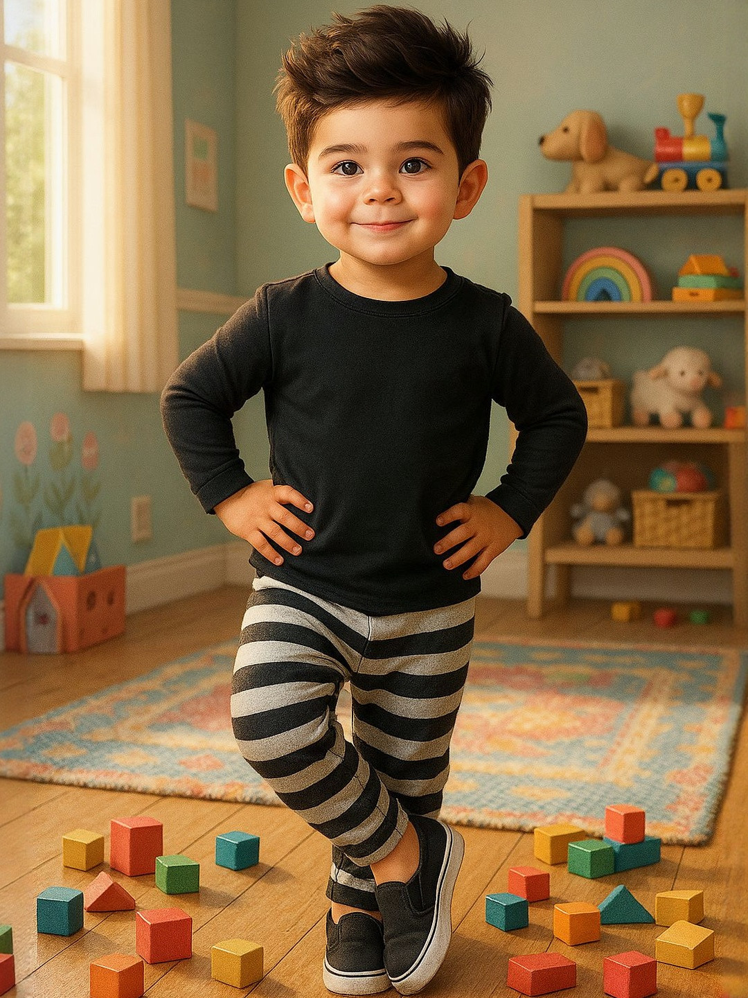Cortica Kids Pack Of 4 Comfortable Kids Cotton Night Pants