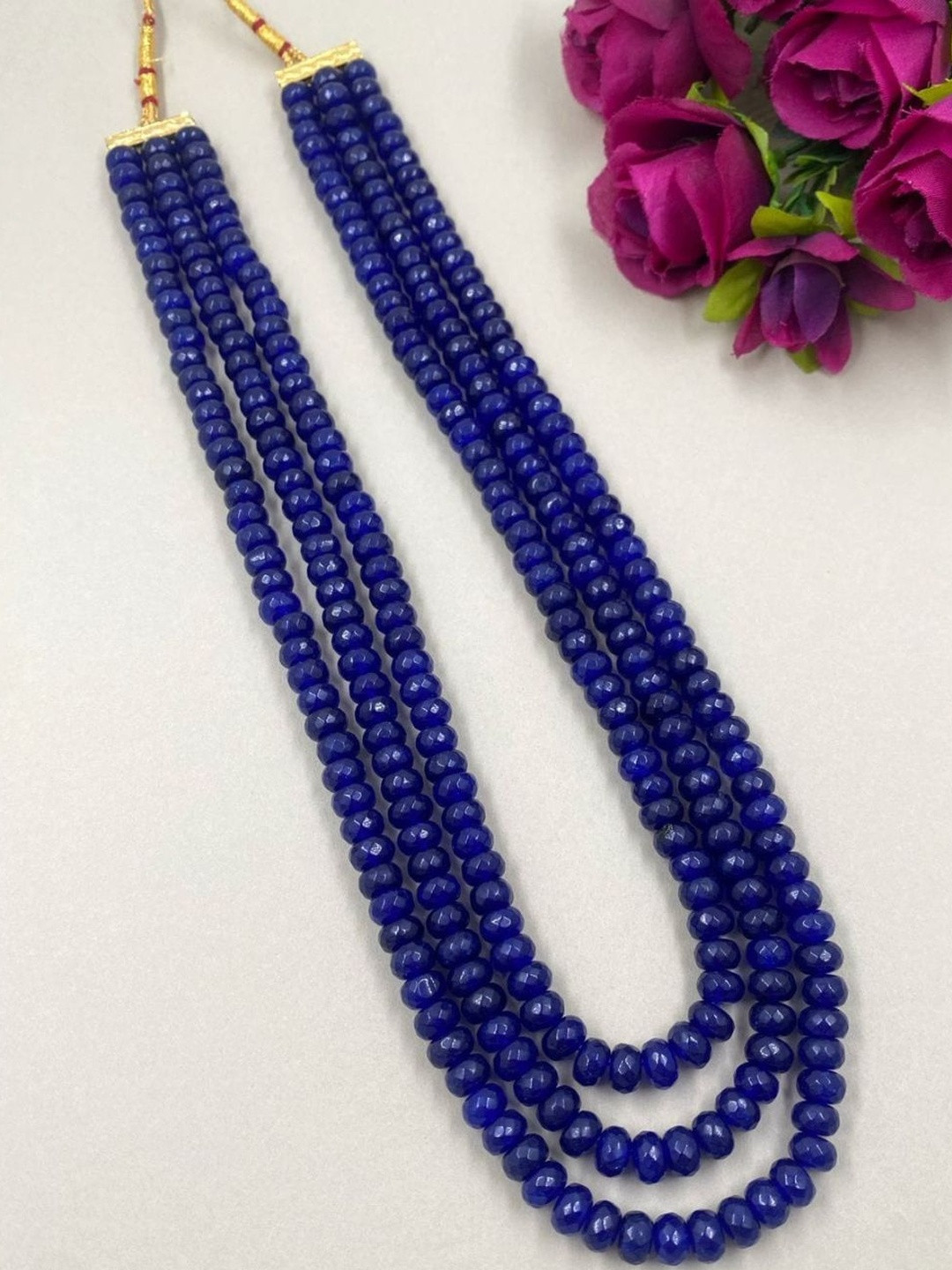 Gehna By Beadazzled Gold-Plated Layered Necklace