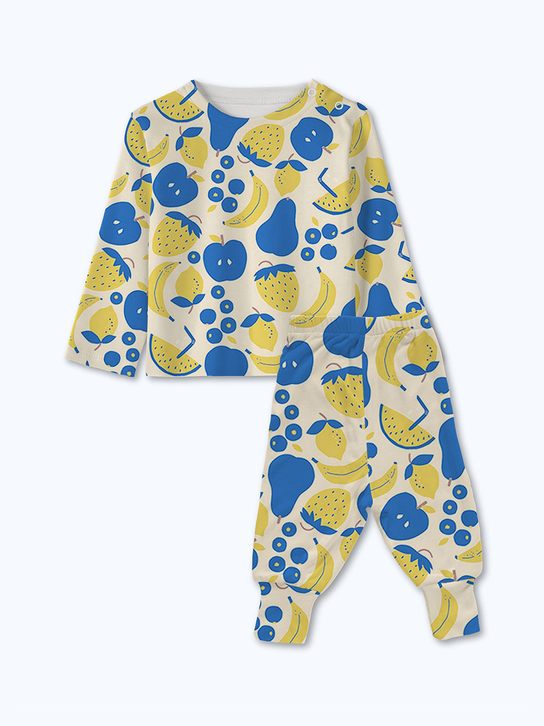 cocoon care Kids Bamboo Cotton Muslin Pyjamas Set for Babies