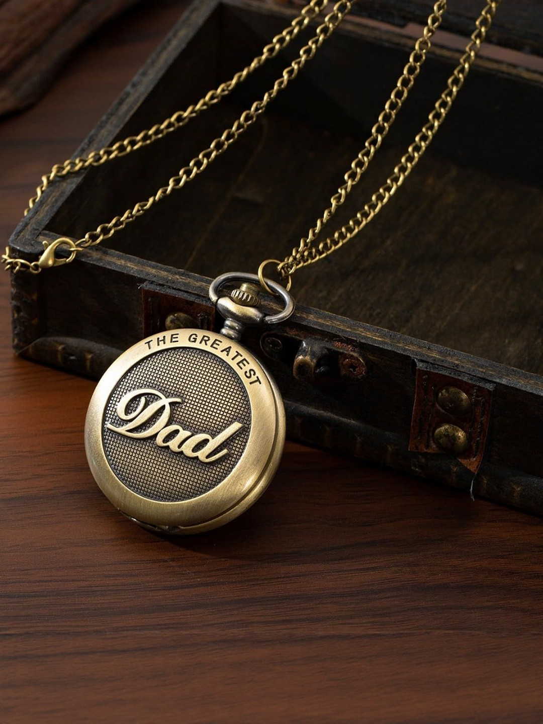 EDMIRIA Men Pocket Watch Pendent with Chain