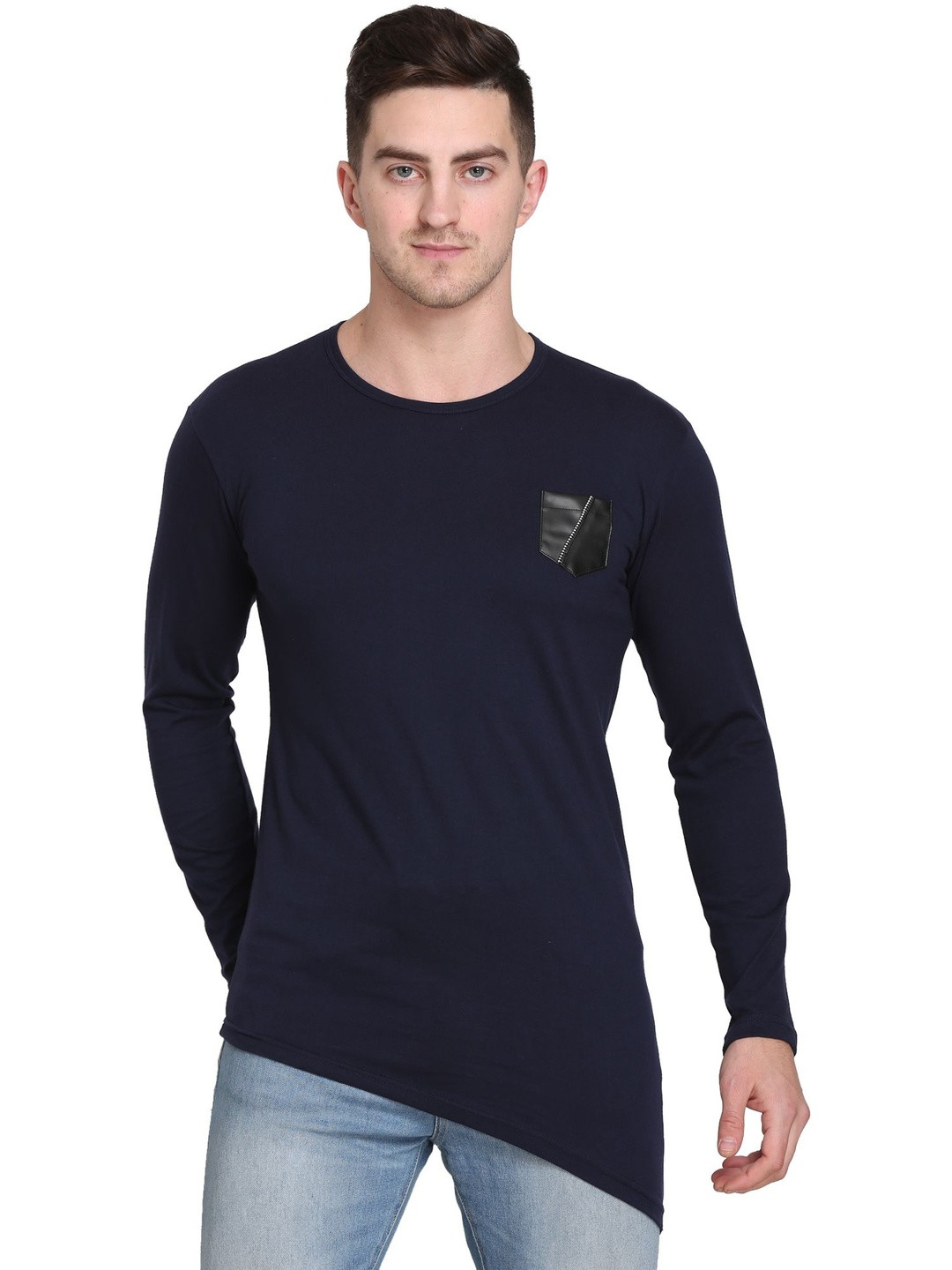 FARICON Men Pockets T-shirt