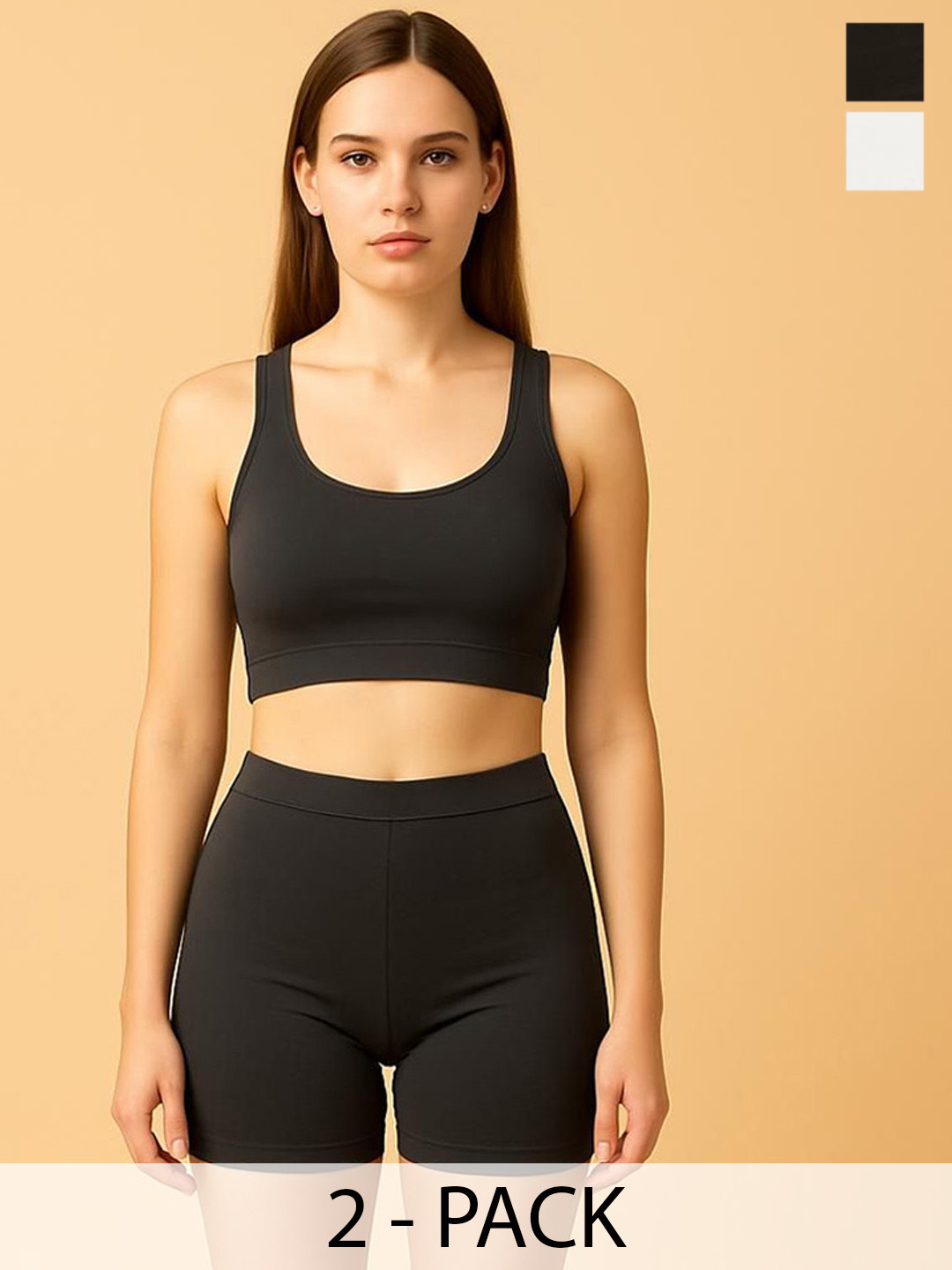 CKARFE Pack Of 2 Combed Cotton Boy Shorts Briefs CF SBT-33 Grey,White XS-2