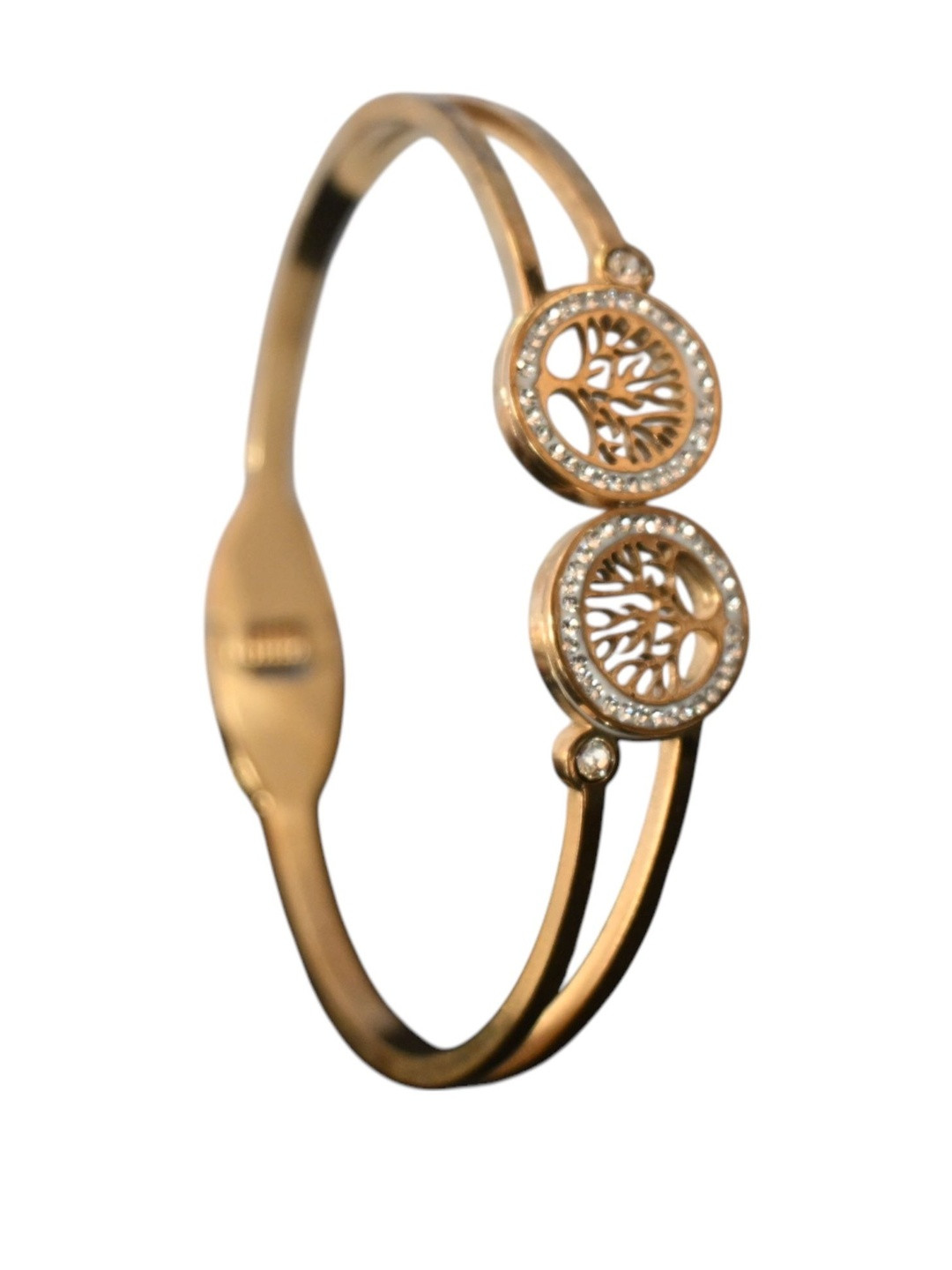 Gems Guru Women Tree Design Cuff Bracelet