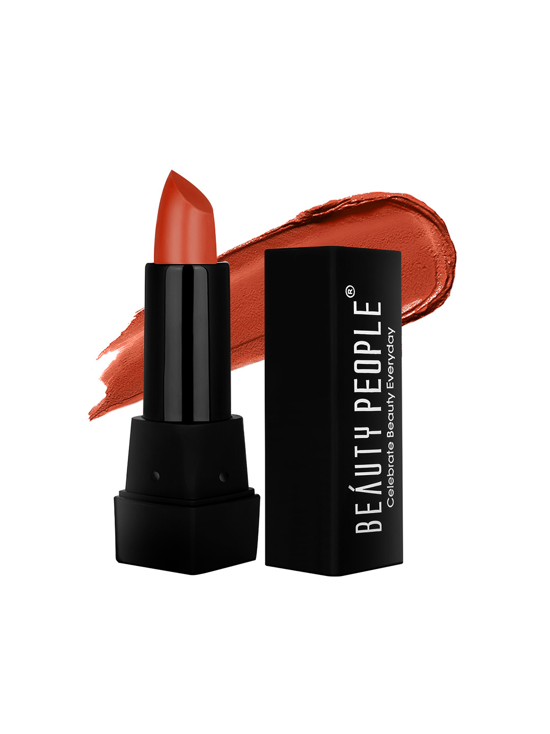 Beauty People Pure Smooth & Light Weight Long Wear Matte Lipstick- 3.8 g - Rust Have