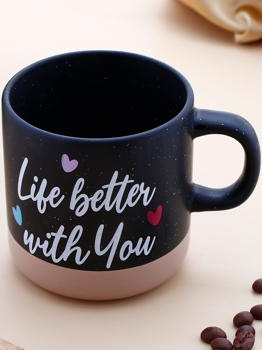 Archies Black Quote Printed Ceramic Mug