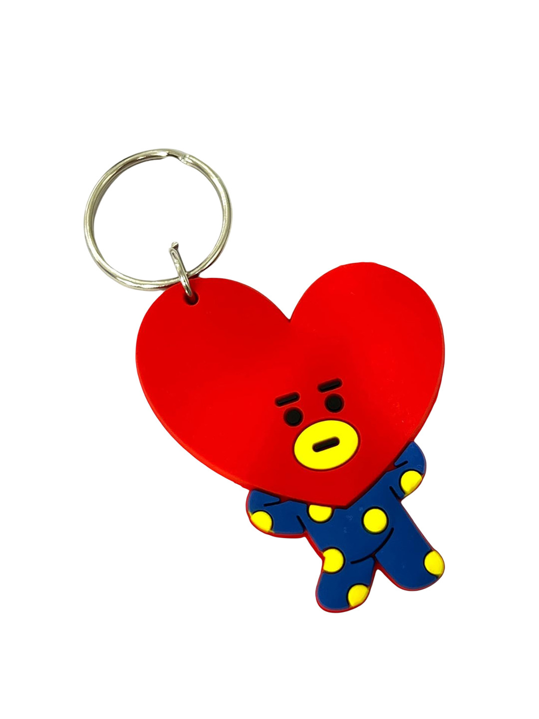 AUGEN Textured BT21 Rubber Key Chain