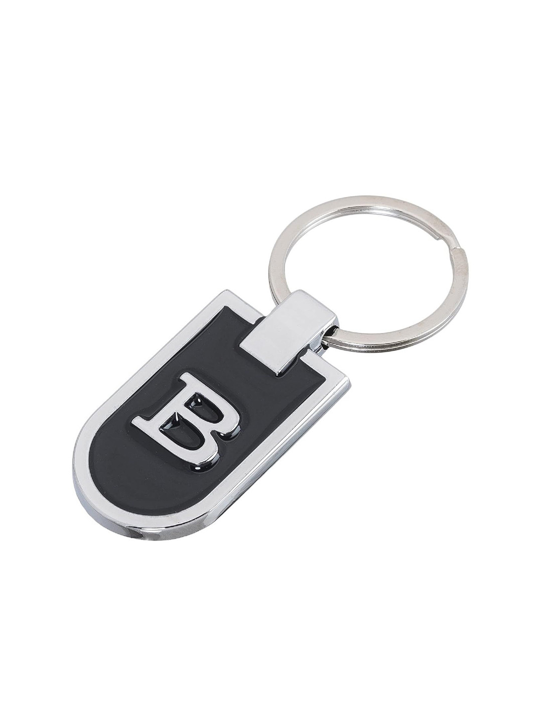 AUGEN Stainless Steel Alphabet Letter B Key chain