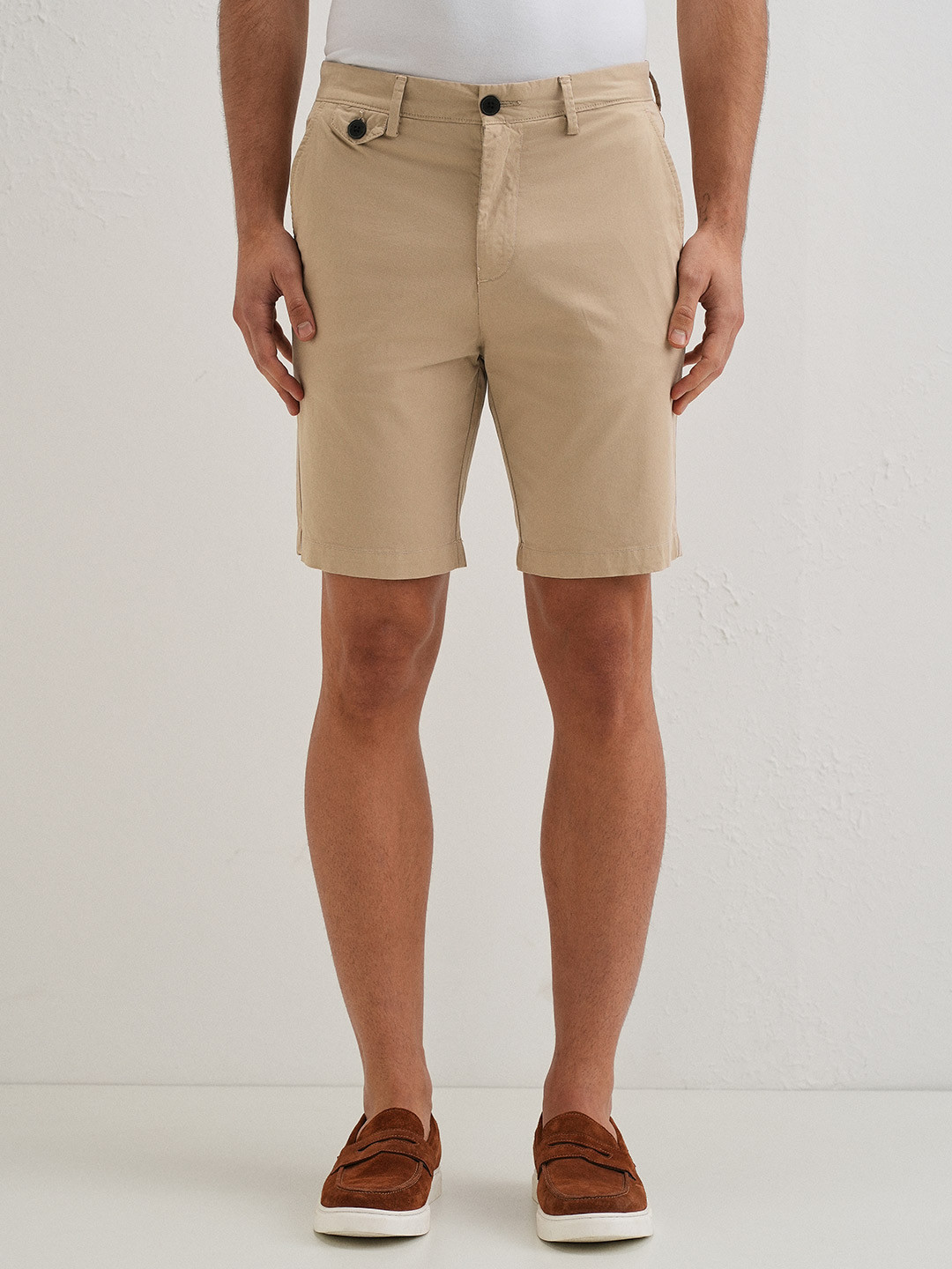 Banana Club Men Mid-Rise Regular Fit Chino Shorts