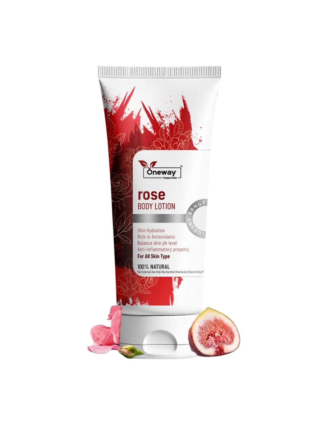 Oneway Happiness Rose Body Lotion With Aloe Vera - 100 ml