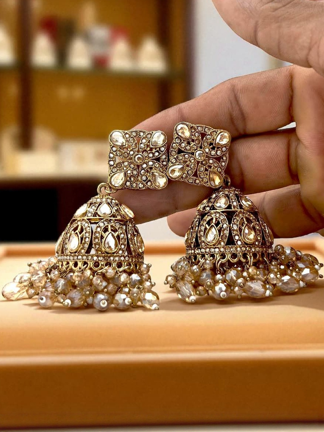 BFC - BUY FOR CHANGE  Gold-Plated Alloy Drop Earrings