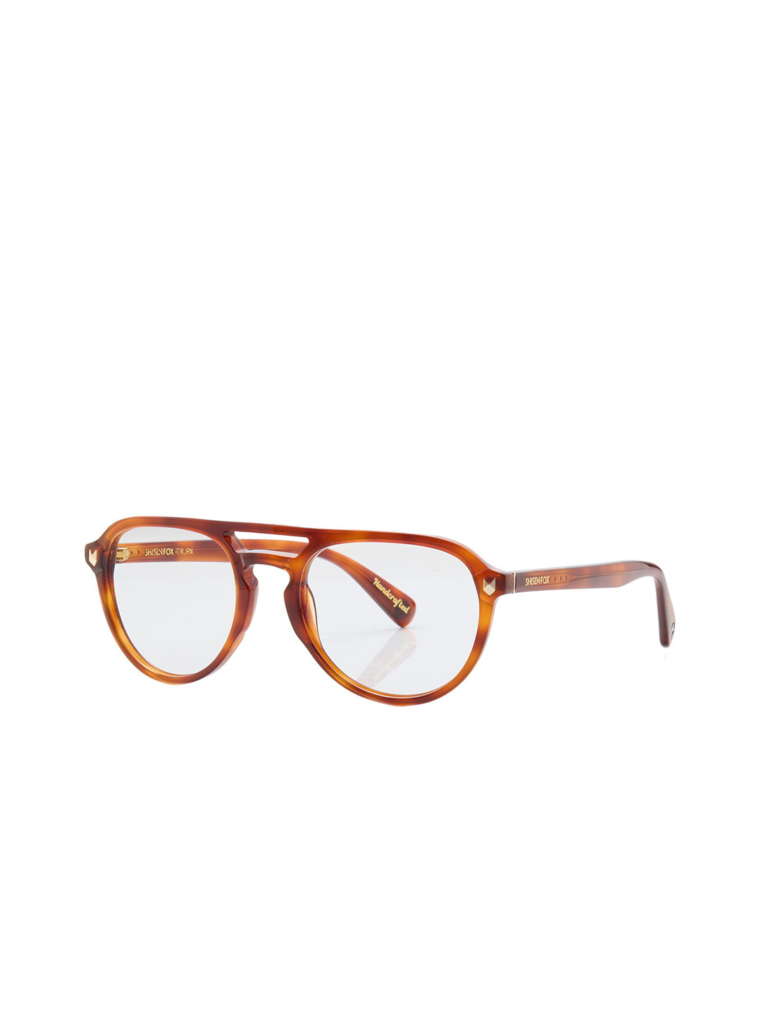 Shisen Fox ARIAS Kaizen Unisex Lightweight Aviator Sunglasses With UV Protected Lens AFR04