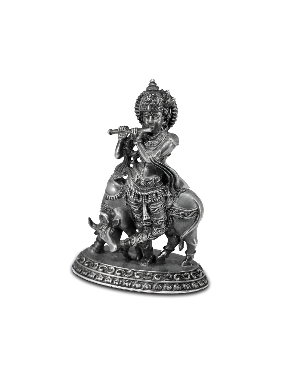 Joyalukkas Black Religious Lord Krishna Idol Showpieces