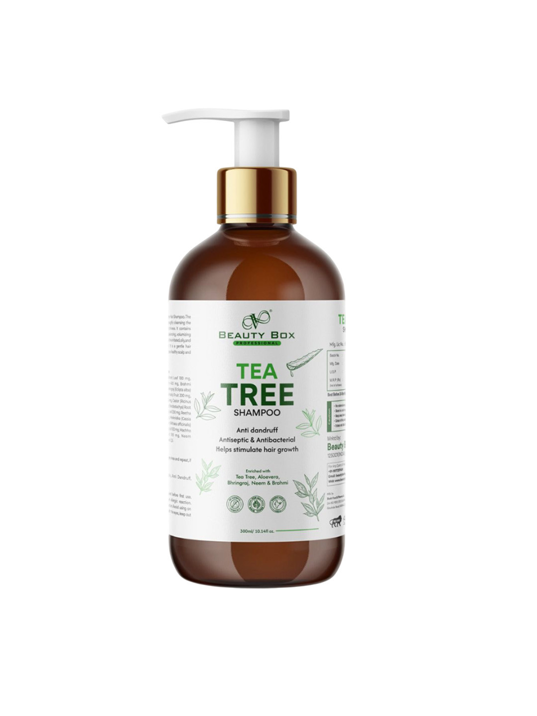 VV BEAUTY BOX Anti Dandruff Tea Tree Shampoo- 300 ml