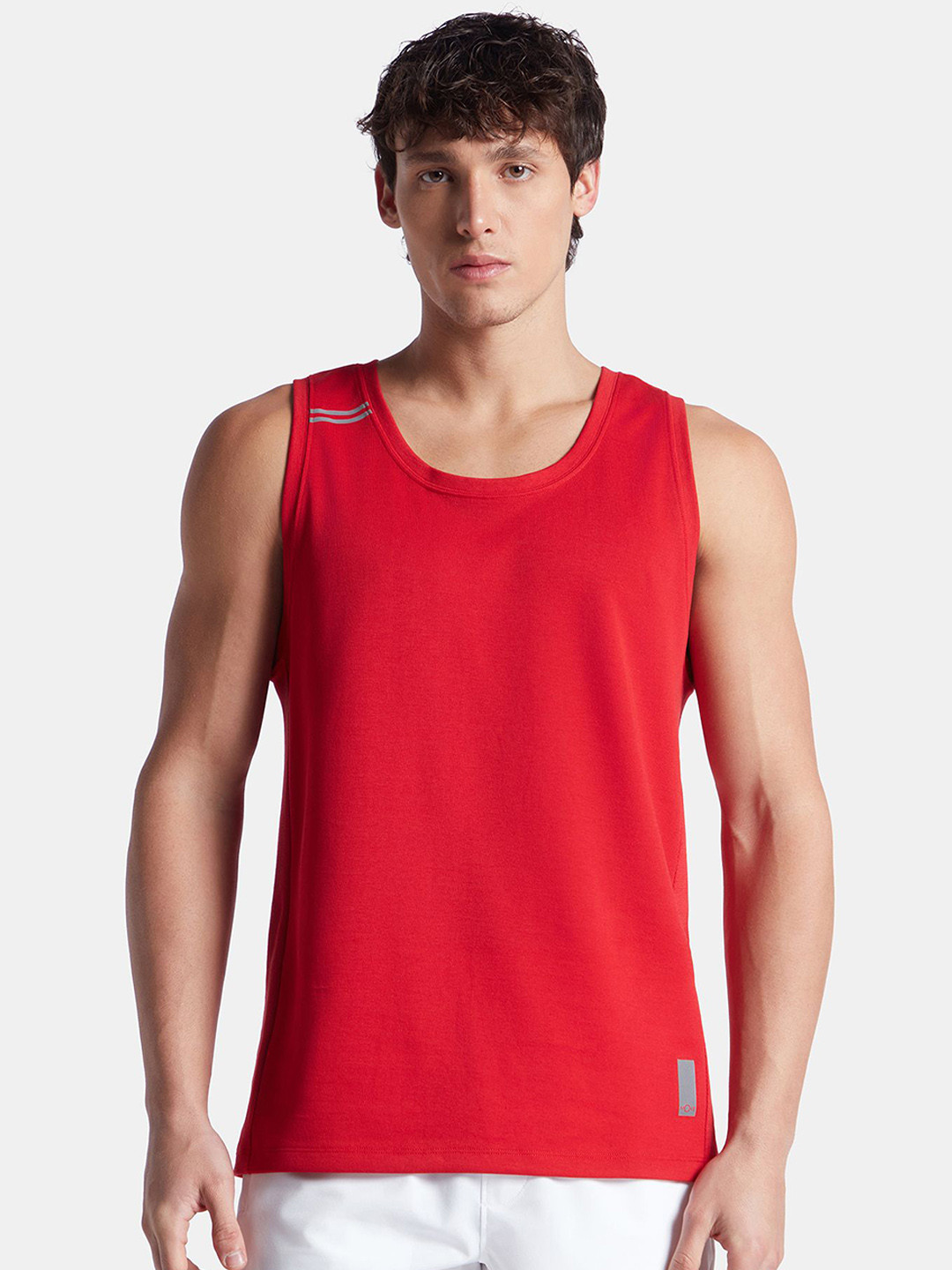 Jockey Super Round Neck Solid Tank Top -MV06