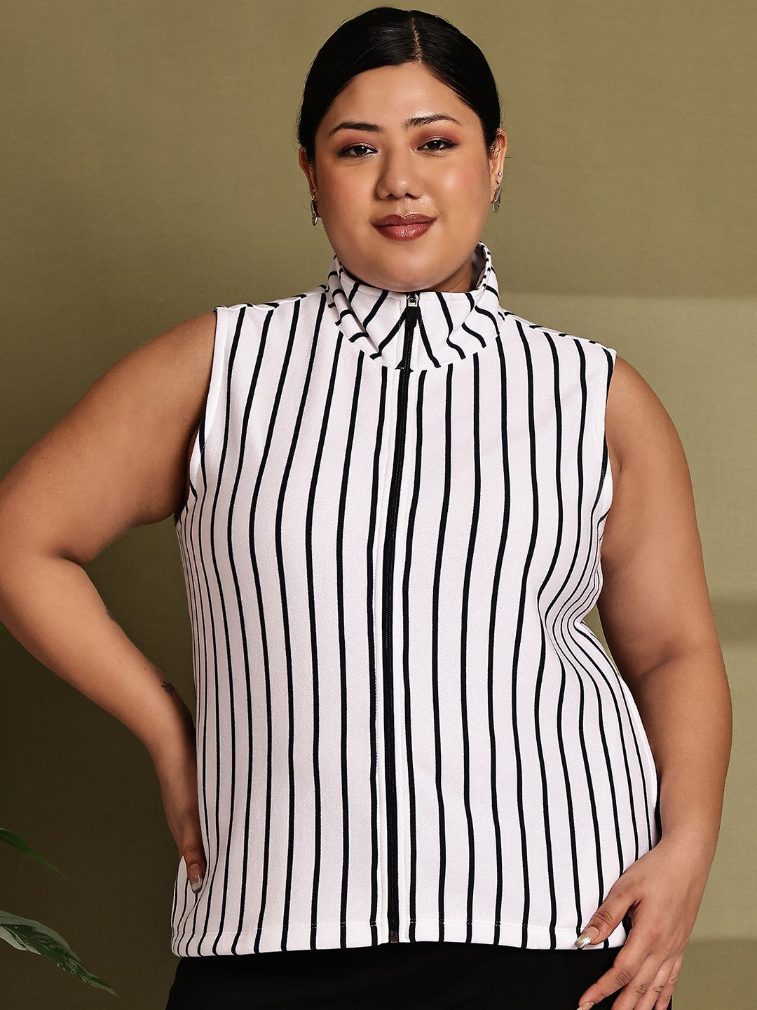 A AND K Lightweight Open Front Jacket